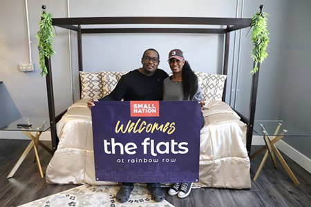 The owners of The Flats - short-term Airbnb Rentals